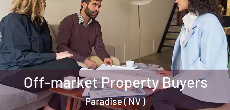  Off-market Property Buyers Paradise ( NV )